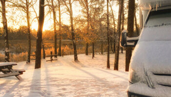 Winterkamperen in Europa wordt steeds populairder
